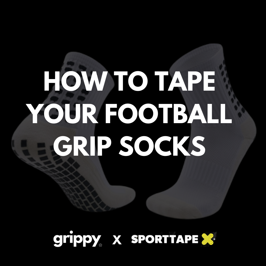 How to Tape Your Football Grip Socks - Grippy Sports