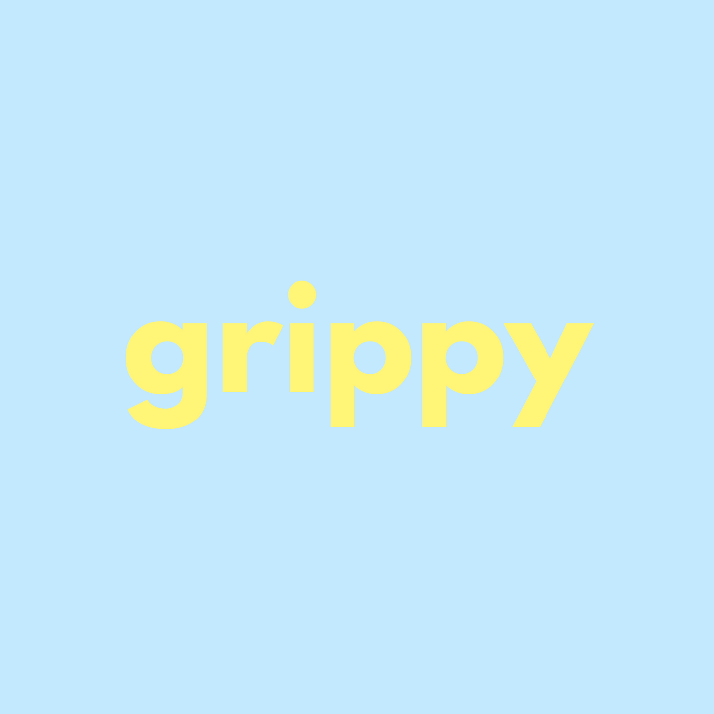 Blue and Yellow Pilates Ruffle Grip Socks