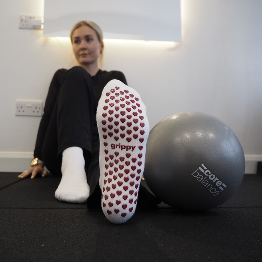 Lattes & Pilates Grip Socks
