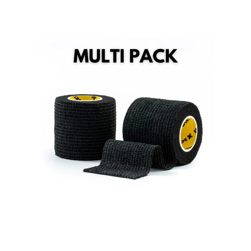Black football sock wrap