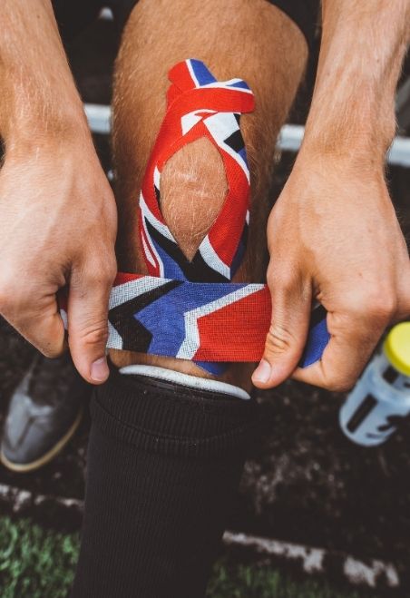 Premium Kinesiology tape extra sticky Kinesio tape KT Tape, Tape rugby football