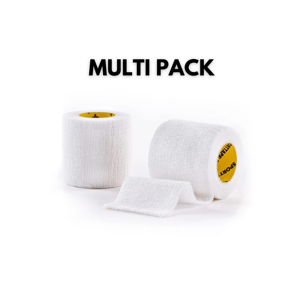 Football sock wrap strapping cohesive bandage