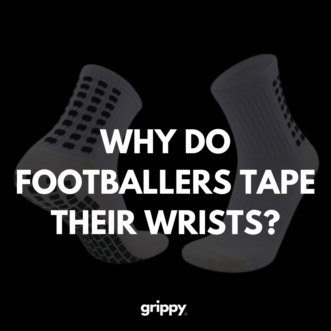 Why do footballers tape their wrists?