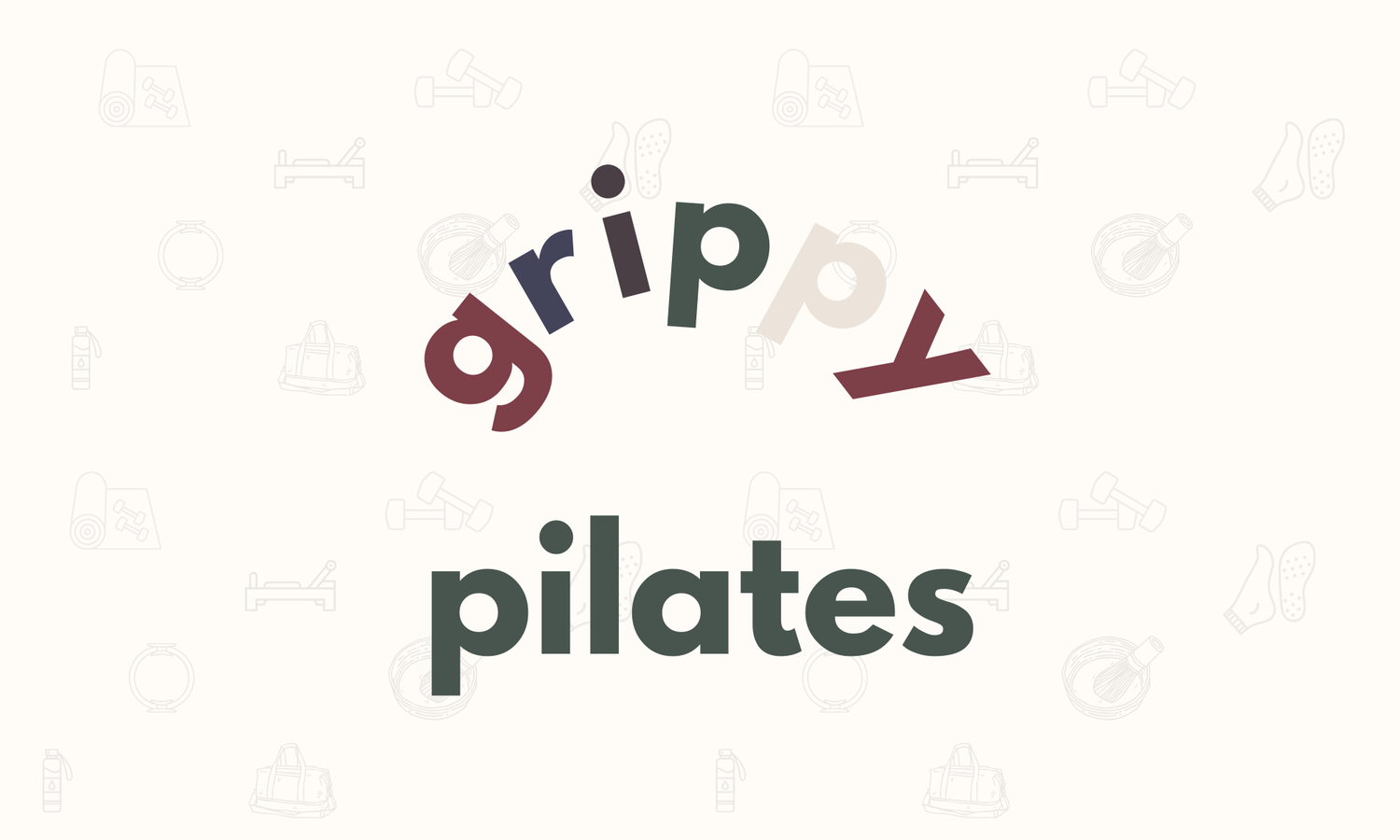 Pilates grip socks
