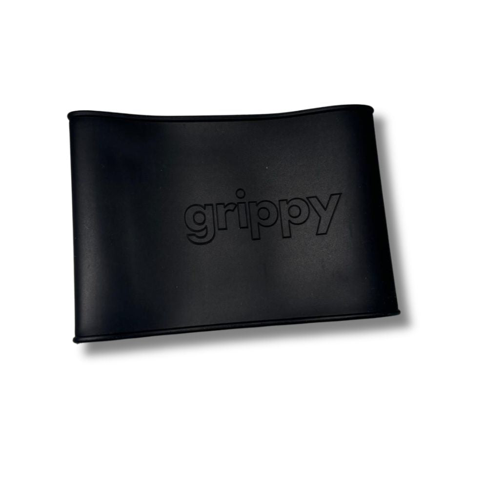 Grippy Silicone Football Shin Pad Holders Black