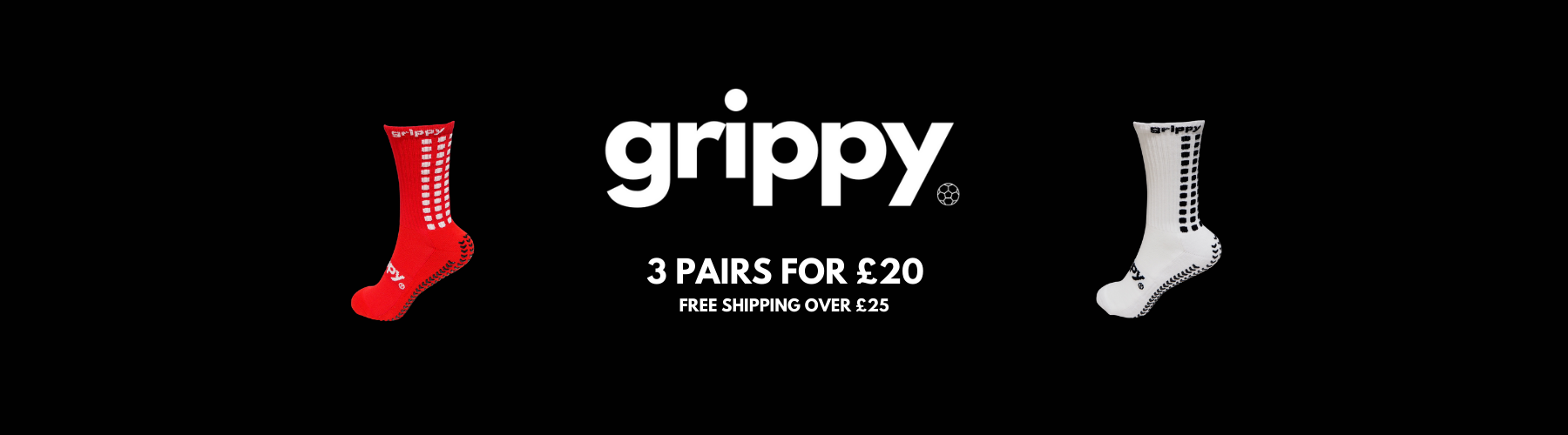 football grip socks offer buy two get one free discount