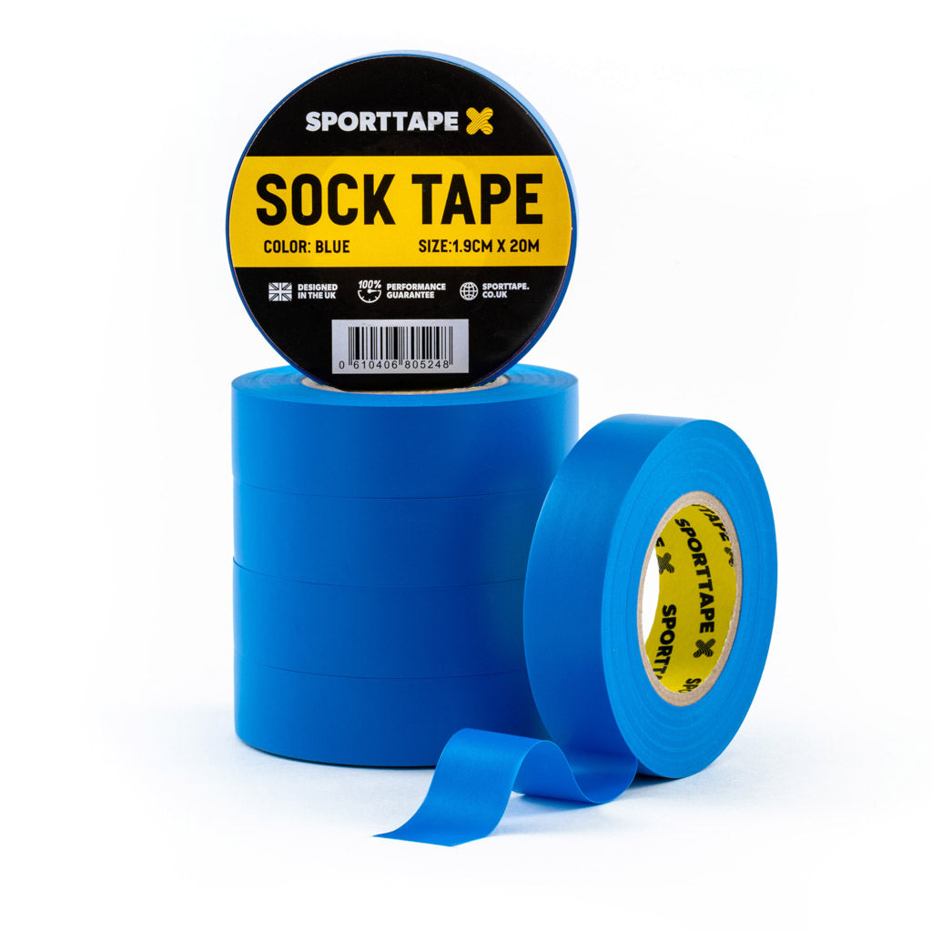 Blue Premium Football Sock Tape - Grippy Sports