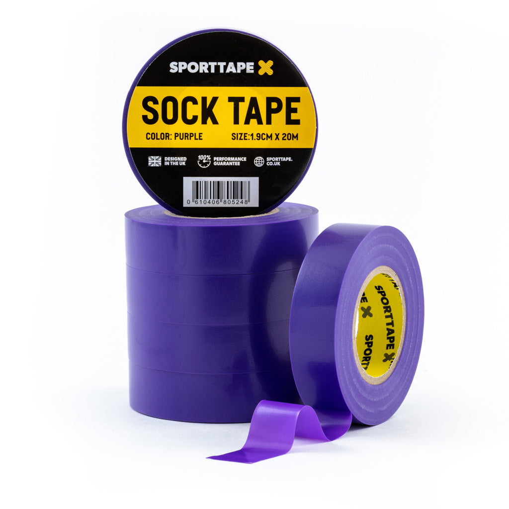 Purple Premium Football Sock Tape - Grippy Sports