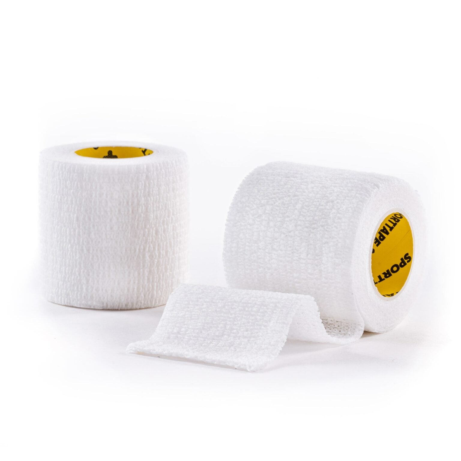 White Self Adhesive Sock Wrap - Grippy Sports